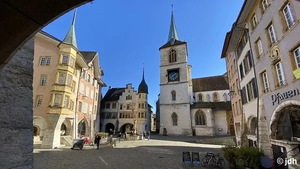 Dans la vieille ville de Bienne