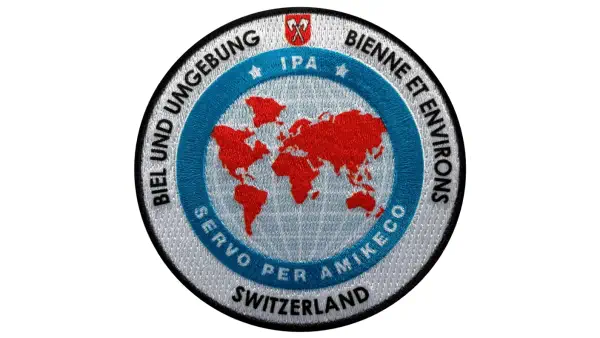 Badge mit IPA Logo