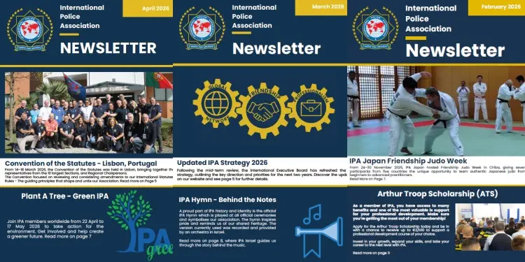 Diverse Titelseiten des Newsletters